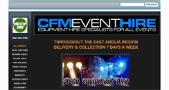 Desktop Screenshot of disco-equipment-hire.co.uk